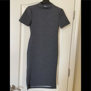 Zara jersey dress. Slimming . Brand new